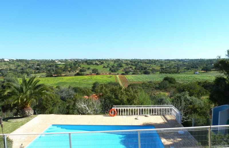 Vakantiehuis Gabi uitzicht op zwembad Albufeira Portugal