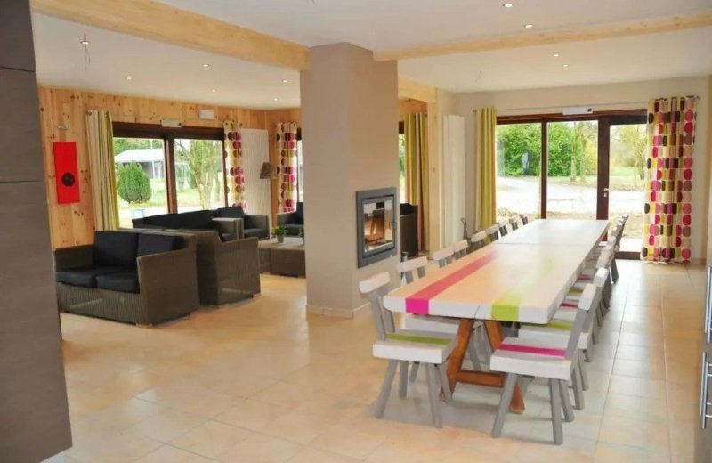 Woonruimte refuge du trappeur ardennen boekjebungalow